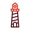 Free Lighthouse Tower Building Icon