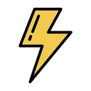 Free Lightning Thunder Weather Icon
