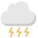 Free Lightning Cloud Thunder Icon