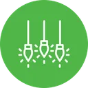 Free Lights Bauble Decoration Icon