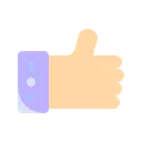 Free Gestures Finger Like Icon