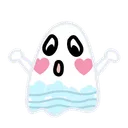 Free Fantasma Nube Fantasma Halloween Icono