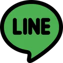Free Line Social Media Logo Logo Icon