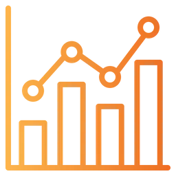 Free Line Chart  Icon