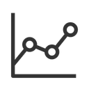 Free Liniendiagramm  Symbol