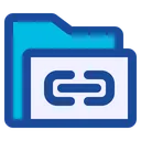 Free Folder Link Hyperlink Icon