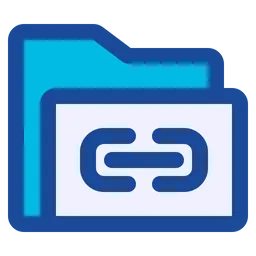 Free Link Folder  Icon