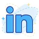 Free LinkedIn  Icon