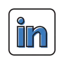 Free Linkedin Media Work Icon