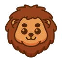 Free Lion Emoji Emoticon Icon