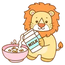 Free Lion Drink  Icon