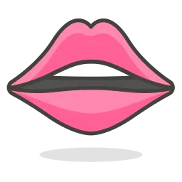 Free Lips Emoji Icon