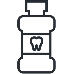 Free Líquido para lavar os dentes  Ícone