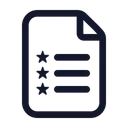 Free List Checklist Document Icon