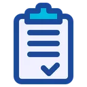 Free List Task Submission Icon