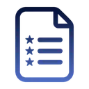 Free List Checklist Document Icon