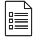 Free List Checklist Menu Icon