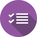 Free List Write Correct Icon