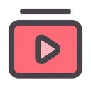 Free Lista De Reproduccion De Videos Biblioteca Lista De Reproduccion Icono