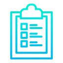 Free Portapapeles de lista de verificación  Icono