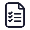 Free Lista Lista De Verificacion Documento Icon