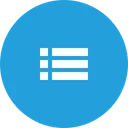 Free Liste Aufzahlungszeichen Menu Symbol