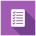 Free Liste De Controle Document Fichier Icône
