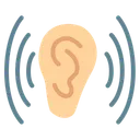Free Listen Hear Ear Icon