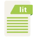 Free Lit Format File Icon