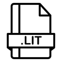 Free Lit File  Icon