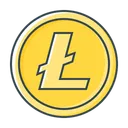 Free Litecoin Ltc Cryptocurrency Ltc Icon
