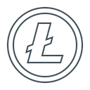 Free Litecoin Ltc Moeda Ícone
