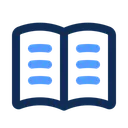 Free Literatura Livro Aberto Livro De Leitura Ícone