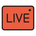 Free Live Broadcasting  Icon