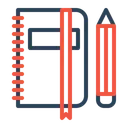 Free Livre Dossier Stylo Icône