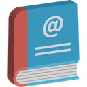 Free Catalogo De Enderecos Sinal De Arroba Contatos Ícone