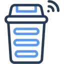 Free Lixo Internet Das Coisas Conexao Wi Fi Ícone