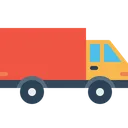 Free LKW Versand Logistik Symbol