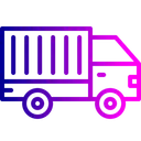 Free LKW Versand Logistik Symbol