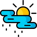 Free Lluvia Clima Nube Icono