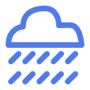 Free Lluvia Clima Nube Icon