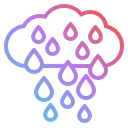 Free Lluvia Clima Nube Icon