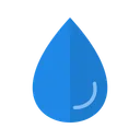 Free Lluvia Gota Agua Icono