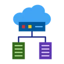 Free Load Balancer Database Server Icon