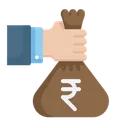 Free Loan Money Bag Icon