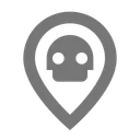 Free Localizacao Pin Cranio Icon