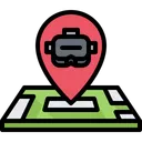 Free Localização de realidade virtual  Ícone