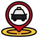 Free Localização do táxi  Ícone
