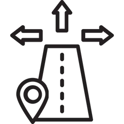 Free Localização da estrada  Ícone