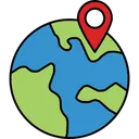 Free Localização global  Icon